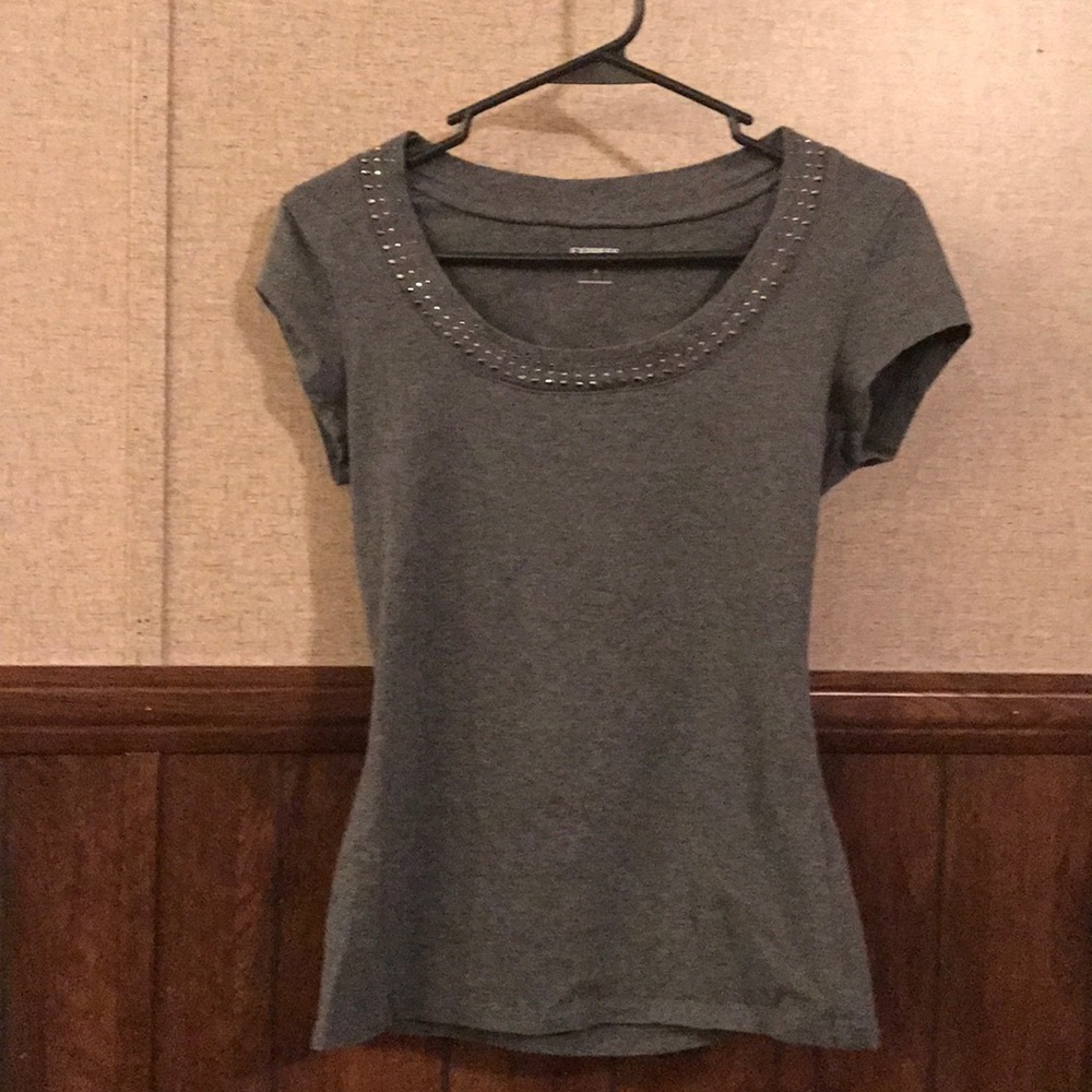 EUC Express embellished shirt
